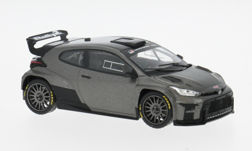 Toyota GR Yaris Rally2 2024 Grijs - 1:43  Toyota GR Yaris Rally2 2024 Grijs - 1:43